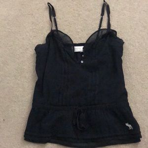 Abercrombie black tank!